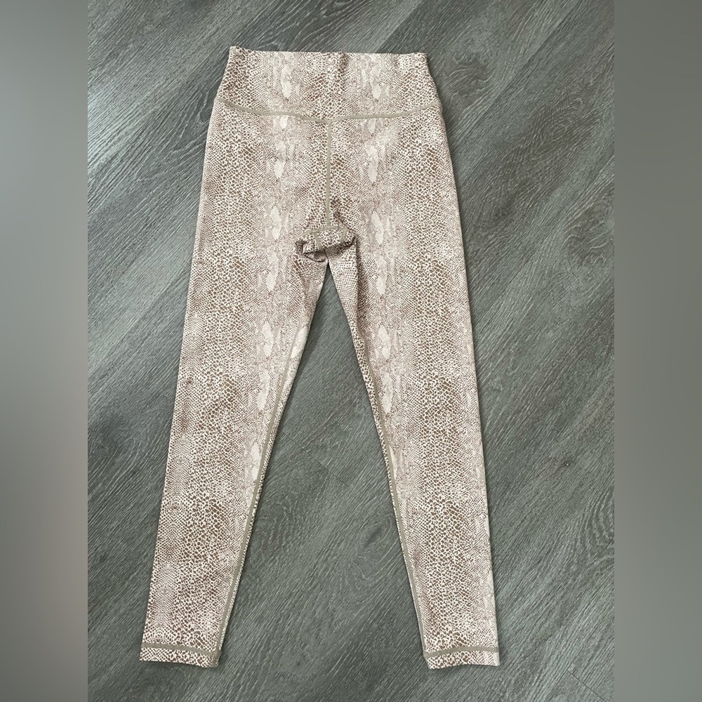 NWOT Kavala Collective Snakeskin Print Leggings size S